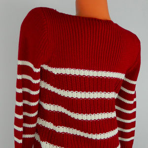J. Crew Sweaters - New J CREW Ripplestich SWEATER XL 14 16 Red Stripe J. Crew Sweaters - New J CREW Ripplestich SWEATER XL 14 16 Red Stripe